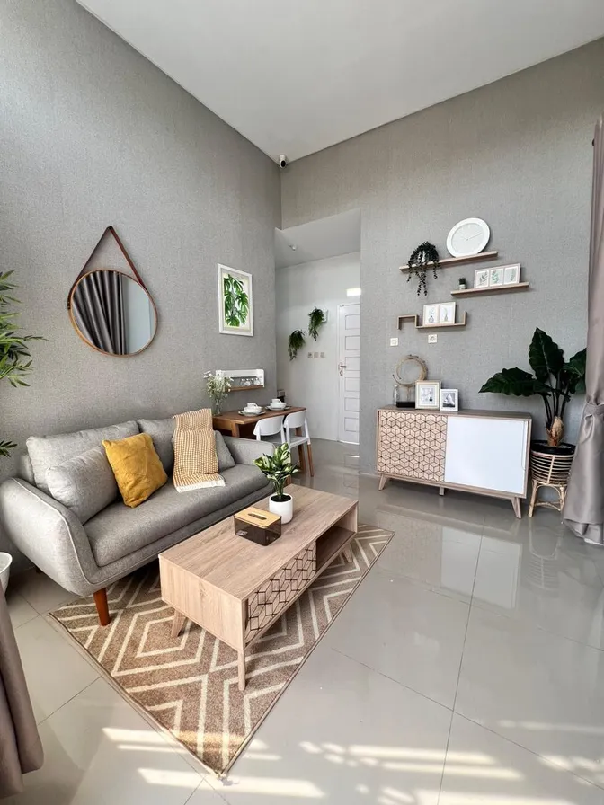Interior Modern Taman Bupati
